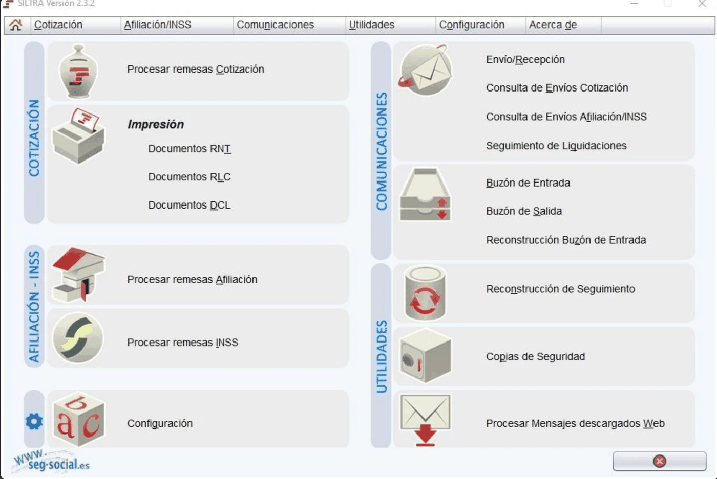 Diferencias entre RED Directo y Sistema de Liquidación Directa — Sistema RED, paso 2 de 2
